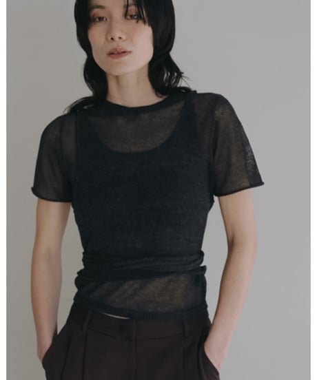 anuke アンヌーク Wrapcami Layered Knit 62620503