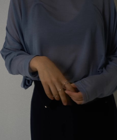 IFMEH イフメ　airy cashmere tops