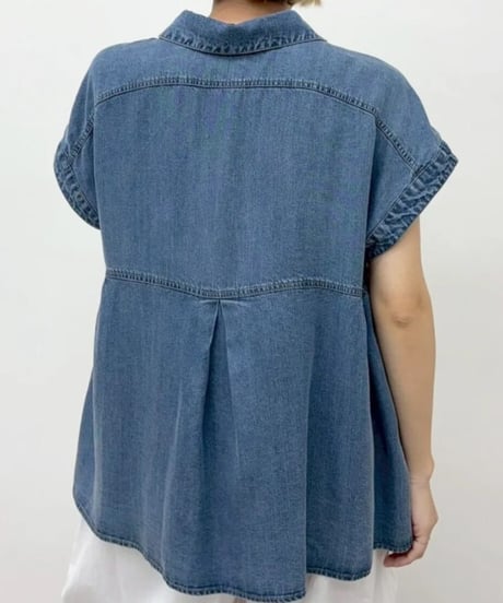 CYNICAL シニカル セルロースデニムフレンチシャツ 612-95085 2026NEWARIIVAL