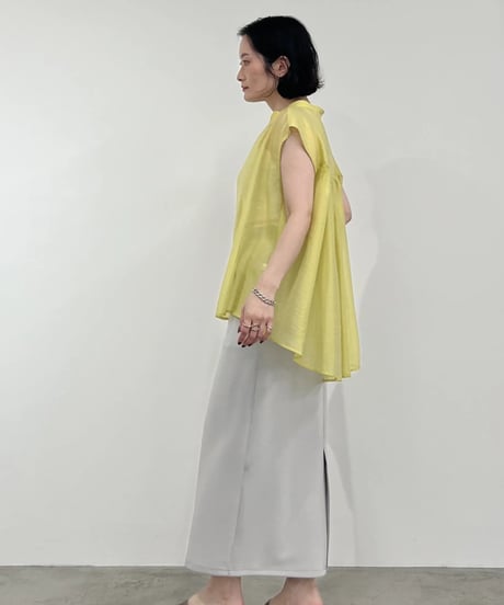 minkchair　ミンクチェアー　FOSI. フォーシ MICHNESS ノーカラーギャザー切替BL　M10005 (2026NEWARIIVAL)