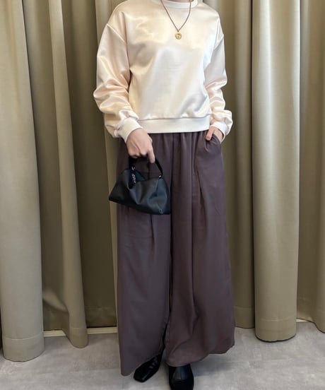 ROSIEE　ロージ　ウエストRIBパンツ R093205