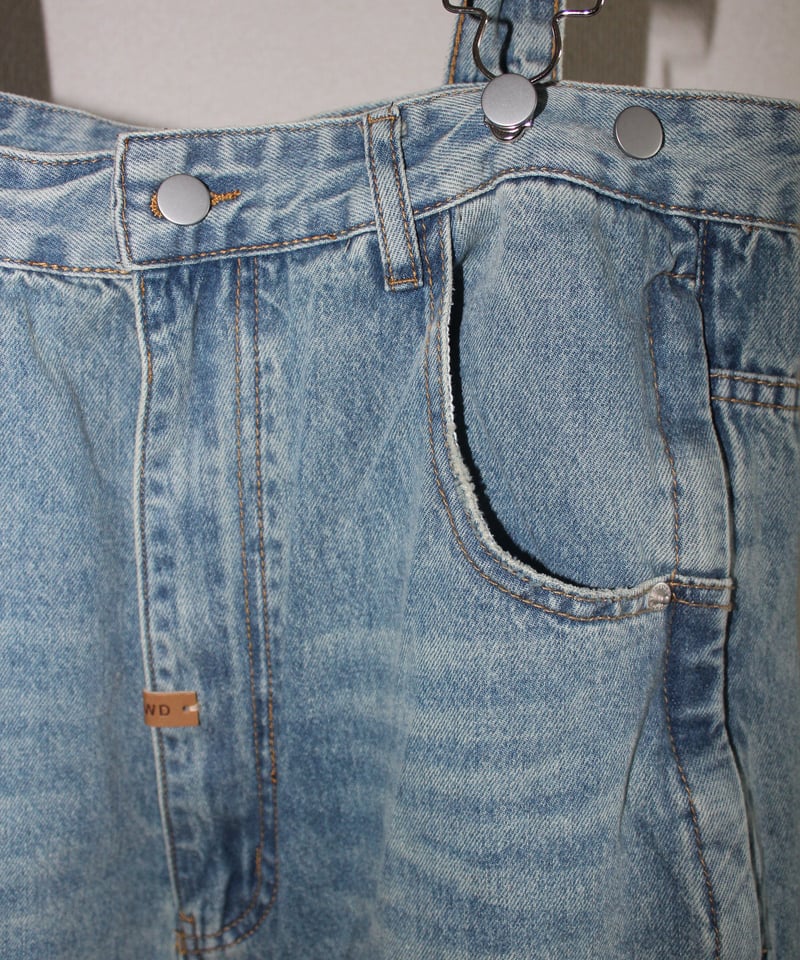 AGAWD アガウド デニムオールインワン デニム AgAwd/アガウド】【WEB限定】デニムオールインワン | DOUDOU(ドゥドゥ