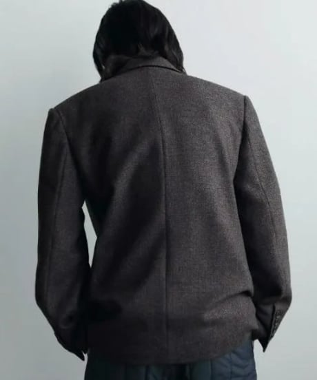 anuke (アンヌーク） Herringbone Wool Jacket 62520107　本州送料無料！