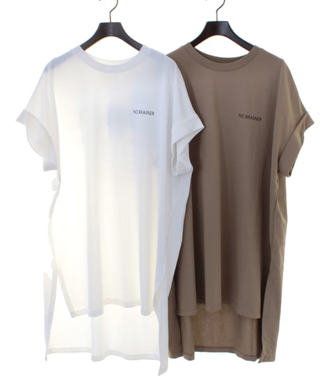 CYNICAL シニカル　前後差丈長チュニックTシャツ　612-95123　(2026NEWARIIVAL)