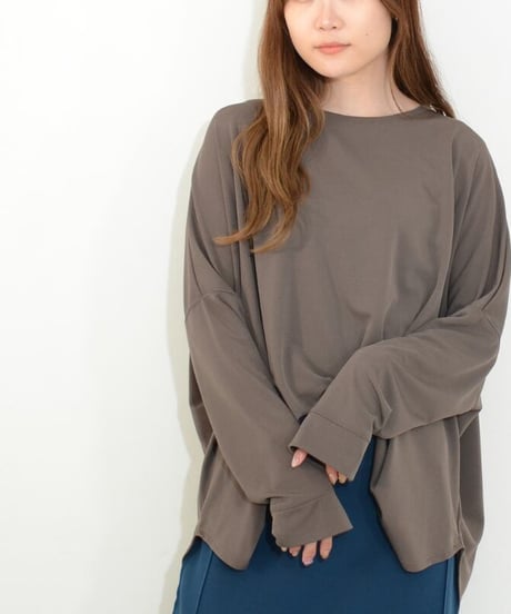 Praia　プライア ブラウスライクドルマンTOPS  LEF-2266B　再入荷