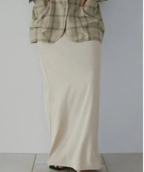 anuke アンヌーク  Georgette Pencil Skirt 62610801 5月中旬～6月中旬発送