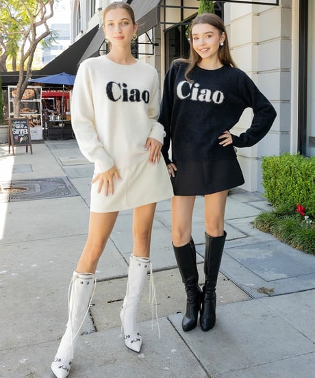 MICALLE MICALLE　ミカーレミカーレ　Account　アカウントCIAO SHAGGY KNIT　チャオシャギーニット　MAG