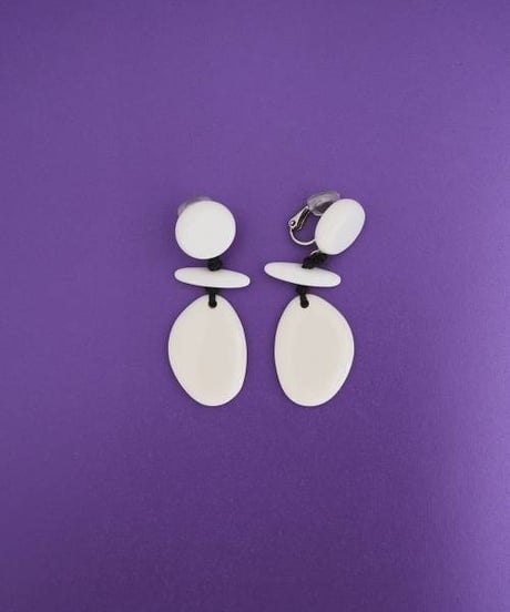 anuke アンヌーク Acrylic Stone Earring 62610901 本州送料無料！5月中旬発送予定