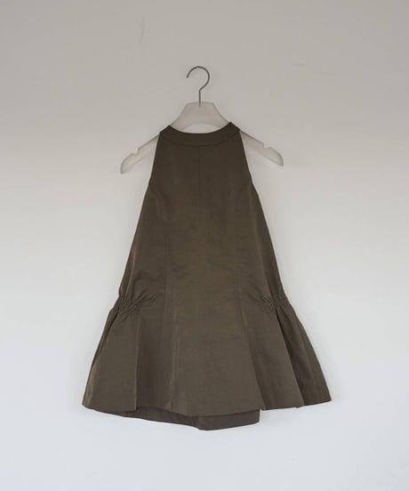 anuke アンヌーク Ribbon Peplum Tops 62610427