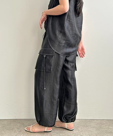 LHELBIE レルビエ 2WAYヘムカーゴパンツ 52148M 本州送料無料！