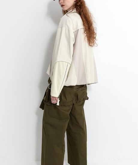 AULA AILA　アウラアイラ　バルーンヘムブルゾン BALLOON HEM BLOUSON 1253-02014 本州送料無料！