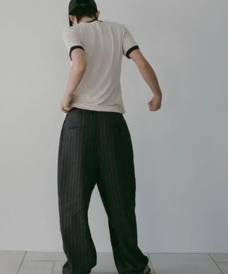 anuke アンヌーク Linen Tuck Pants 62610706 本州送料無料！3月中旬～4月中旬発送予定