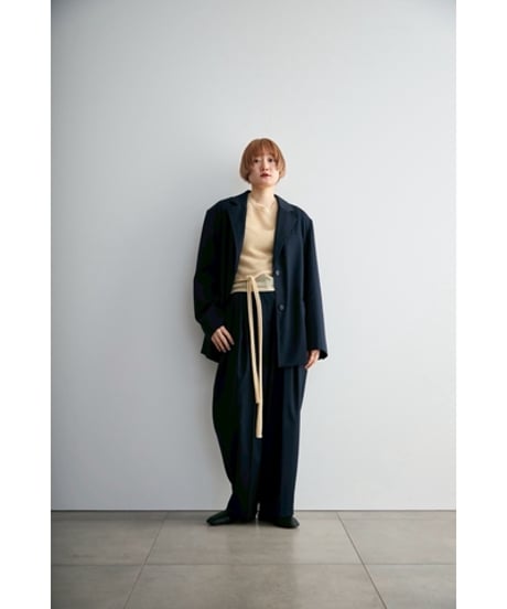 anuke アンヌーク Wrapcami Layered Knit 62620503