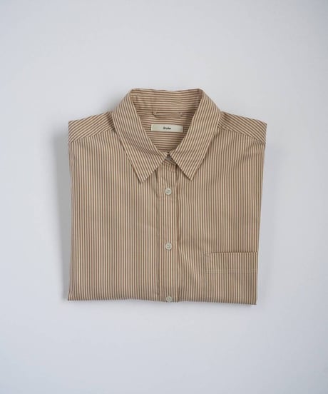 anuke アンヌーク　Stripe Over Shirts　62610401　本州送料無料