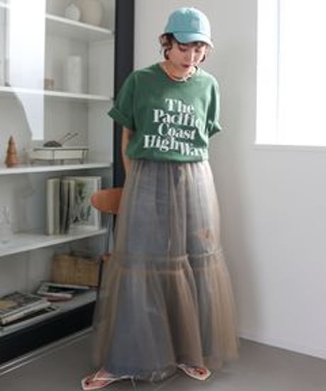 Ungrid (アングリッド) ヴィンテージウォッシュロゴビッグTee 1124227390