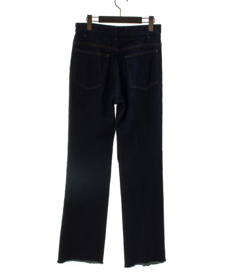 cafune カフネPASSIONE パシオーネ　Robe(ローブ）　フレアーデニム　カットオフデニム　335624