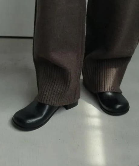 anuke アンヌーク Ecoleather Heel Slip-ons　62521021　本州送料無料！2025AW
