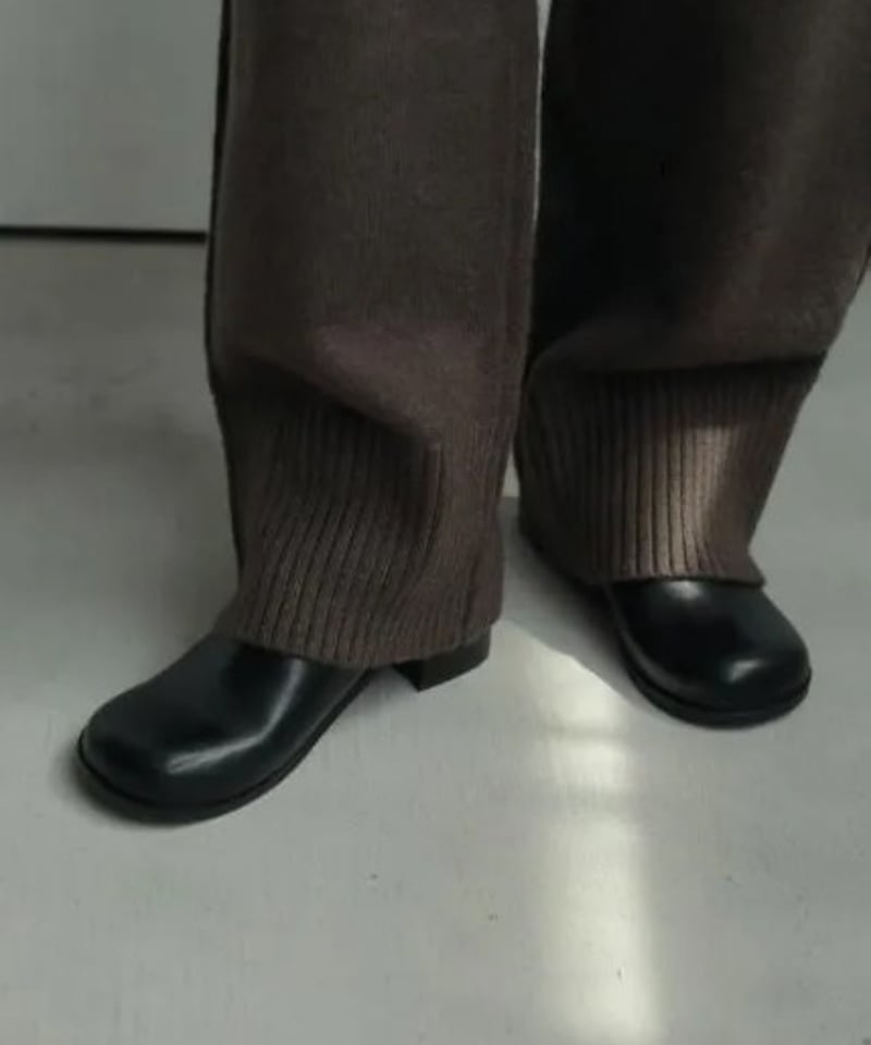 anuke アンヌーク Ecoleather Heel Slip-ons 62521021 本