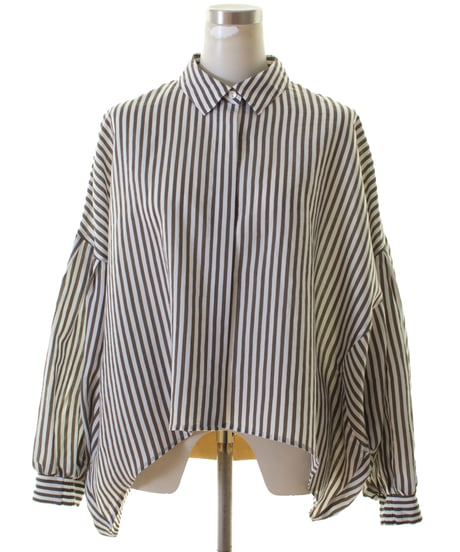 PASSIONE パシオーネ ROBE　ローブストライプデザインシャツ/616931　2026NEWARIIVAL