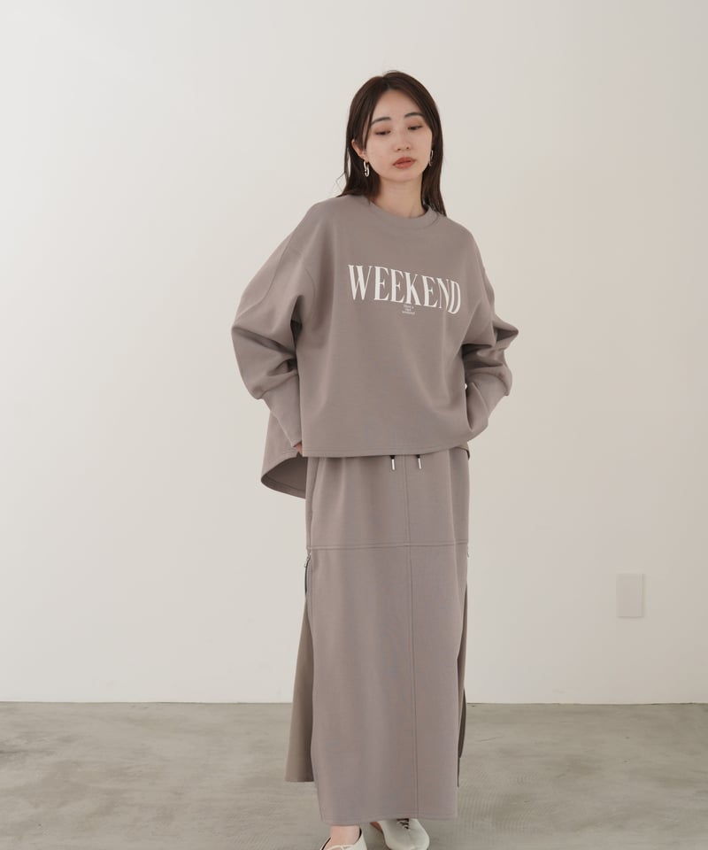 minkchair ミンクチェア WEEKENDダンボールスウェットP/O 35547 本州送