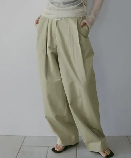 anuke アンヌーク Twill Loose Pants 62610708 本州送料無料！