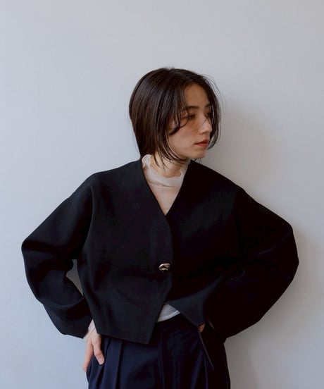 IFMEH イフメ Rónde knit jacket IF25AWKT-05