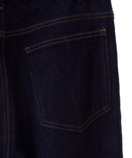 cafune カフネPASSIONE パシオーネ　Robe(ローブ）　フレアーデニム　カットオフデニム　335624