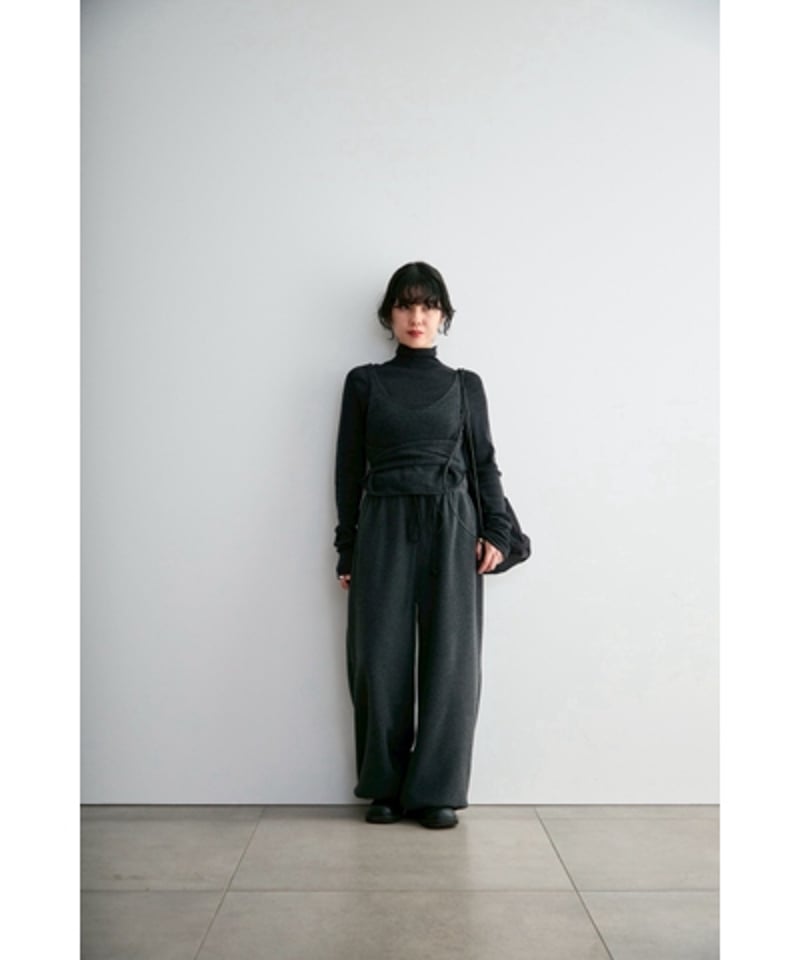 anuke アンヌーク Wrapcami Layered Knit 62620503 | De