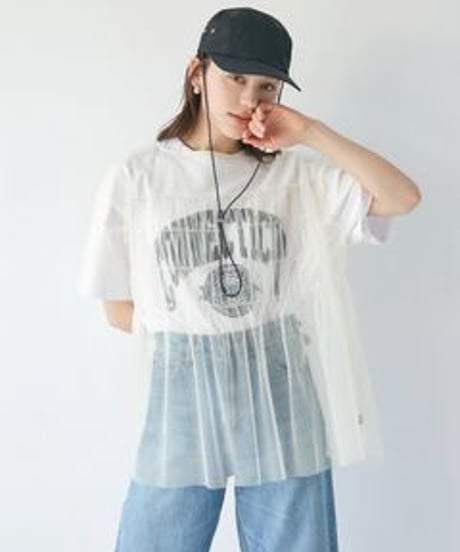 Ungrid (アングリッド)  NUTMEG別注 ビッグロゴTee 112432783901