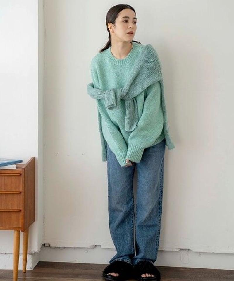 Ungrid アングリッド /カラーモヘア混ルーズニット 112352617401 Ungrid アングリッド /カラーモヘア混ルーズニット 112352617401