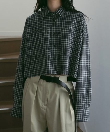anuke アンヌーク Check Short Shirts 62610415  本州送料無料！