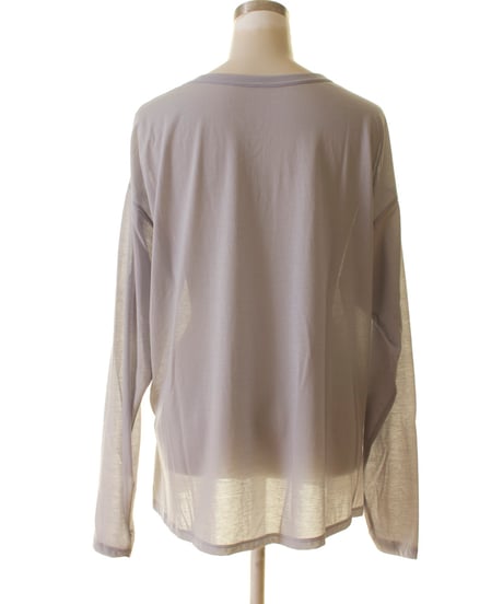 cafune カフネ PASSIONE パシオーネ ROBE　ローブシアー ロゴ ロングTee 435954