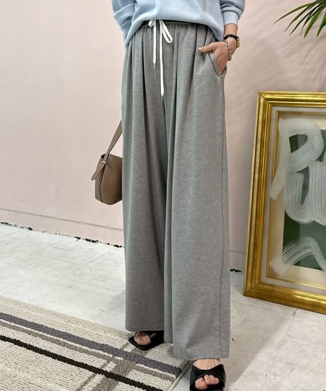 cafune カフネ PASSIONE パシオーネ ROBE　ローブ レーヨンポンチイージーパンツ　rayon ponte easy pants 615616 2026NEWARIIVAL