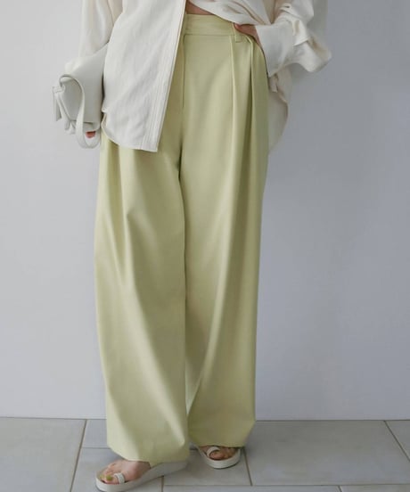 anuke アンヌーク Doubletuck Wide Pants 62610703 本州送料無料