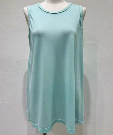 CYAN TOKYO　シアン トウキョウ　シアー天竺バックギャザータンク 601458 2026NEWARIIVAL