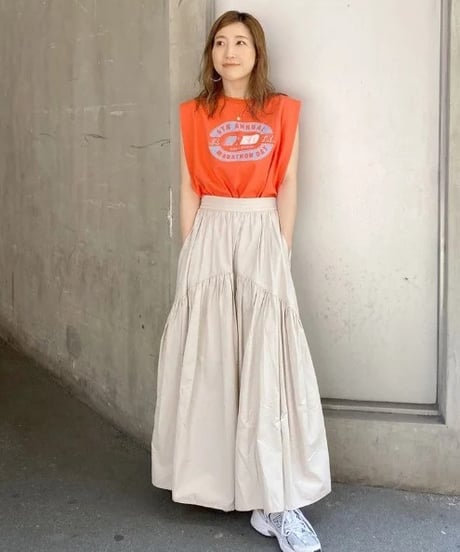 ngrid アングリッド ギャザーデザインスカート 112410805601