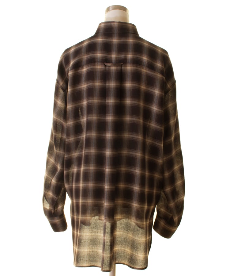 PASSIONE パシオーネ オンブレチェックシャツ536911 本州送料無料