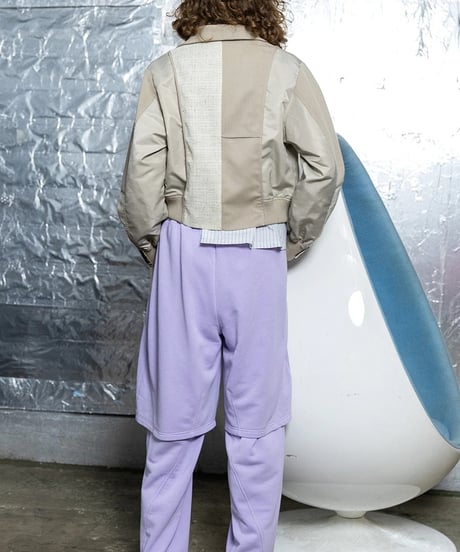 AULA AILA　アウラアイラ　レイヤードハーフパンツ LAYERED HALF PANTS 1261-06030 2026NEWARIIVAL