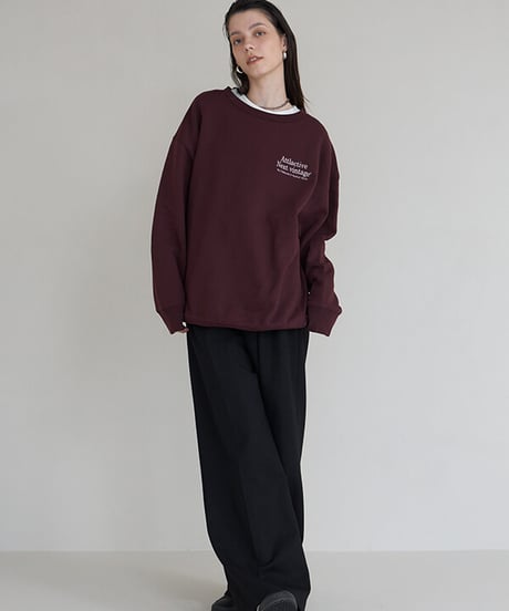 CREDONA　クレドナ【THE C】 POINT SWEATSHIRTS 1424512006