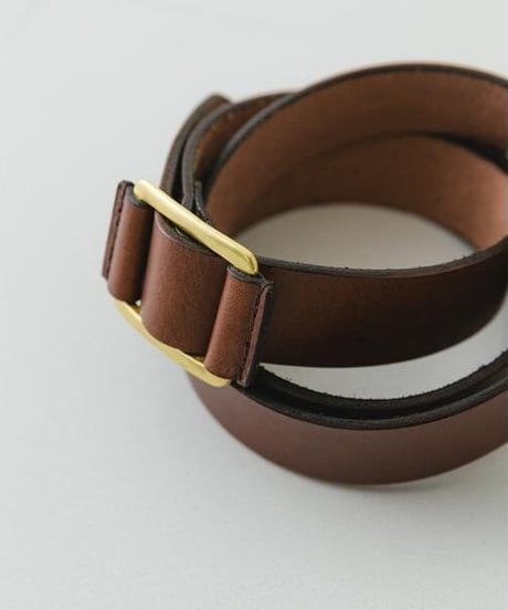 ATELIER BRUGGE アトリエブルージュ　SLIDE LETHER BELT ABE-122