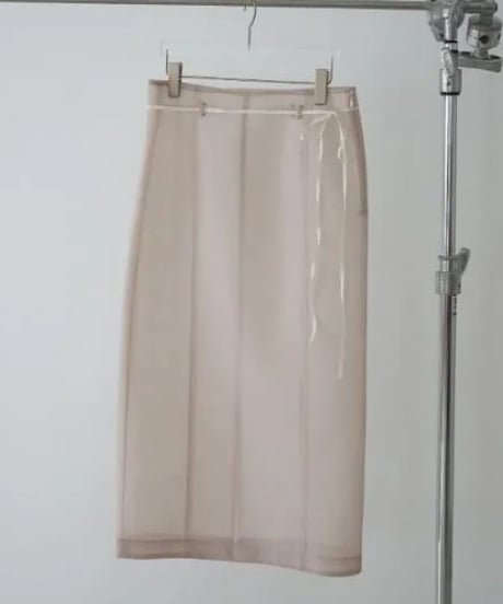 anuke アンヌーク Sheer Knit Skirt  62610802  本州送料無料！3月中旬～4月中旬発送予定