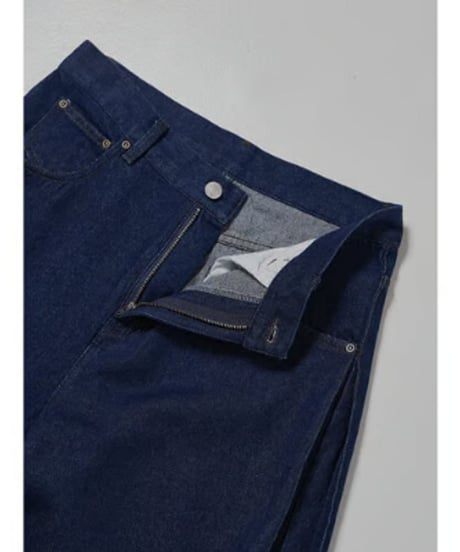 YENN　イエン　SIDE PLEATED DENIM