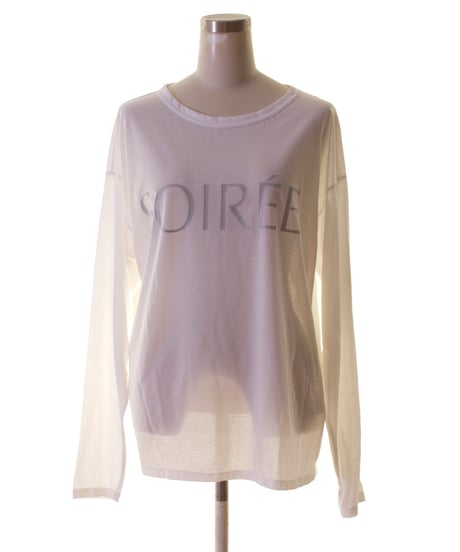 cafune カフネ PASSIONE パシオーネ ROBE　ローブシアー ロゴ ロングTee 435954