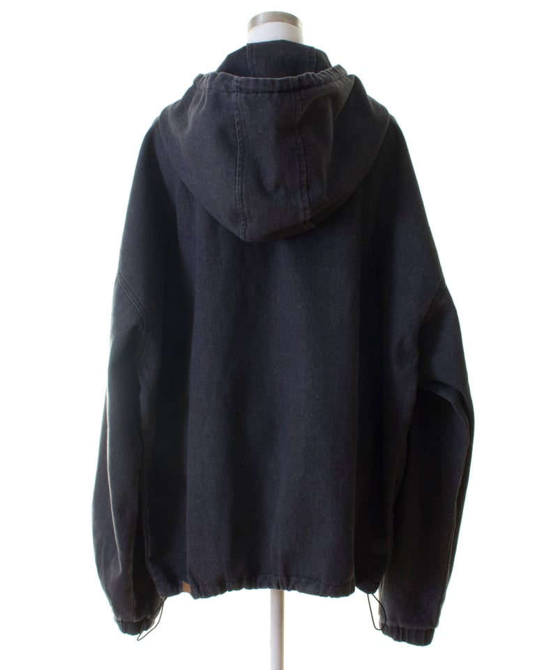 AgAwd アガウド BLACK Denim Pull Over ブラックデニムプル