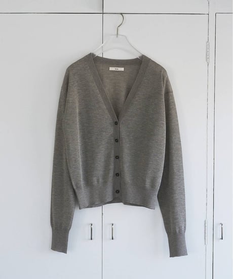 anuke アンヌーク　Highgauge Sheer Cardigan　62610522