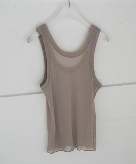 anuke アンヌーク Tulle Tank Top タンクトップ 62520621