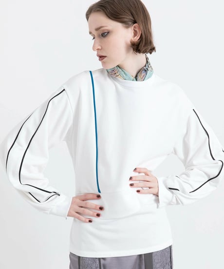 AULA AILA　アウラアイラ　2WAY PIPING PULLOVER 2WAYパイピングプルオーバ　1253-08025　　本州送料無料！