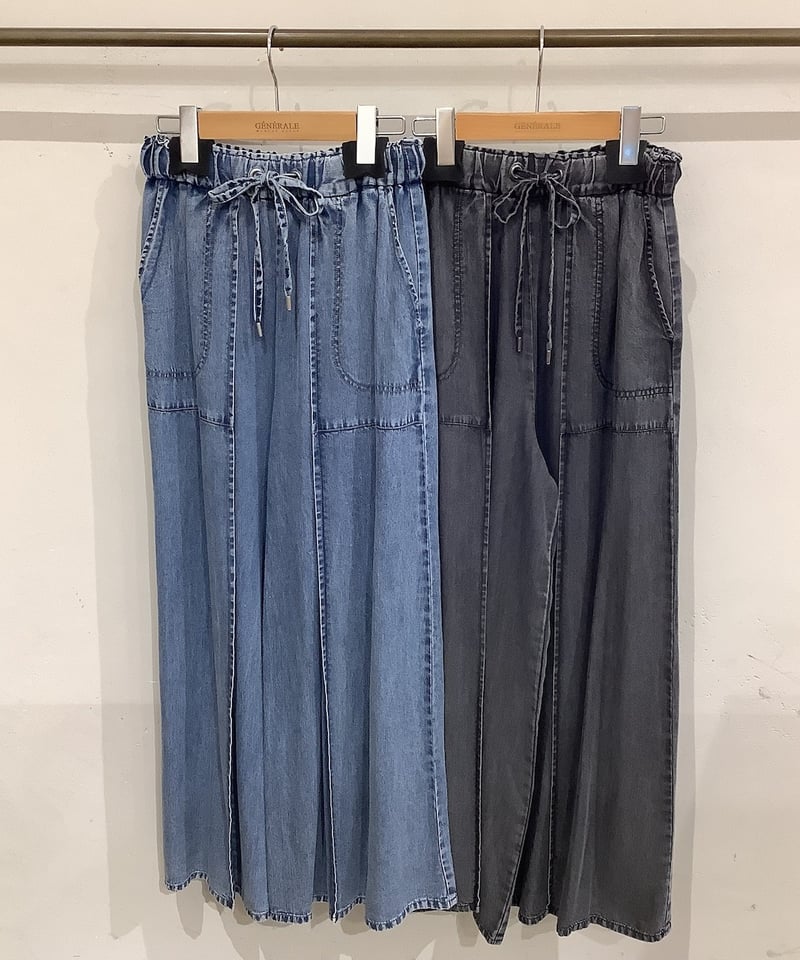 CYNICAL シニカル テンセルデニムワイドパンツ 612-96023 | Deargo