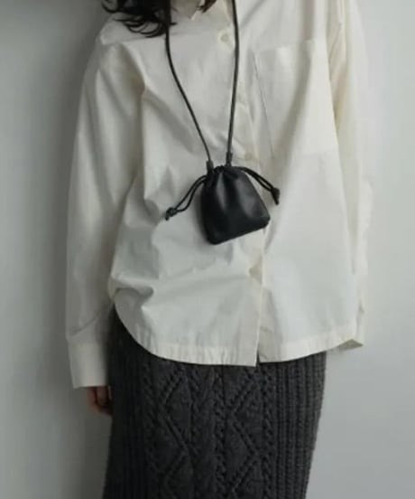 anuke アンヌーク  Leather Mini Pochette 62521030
