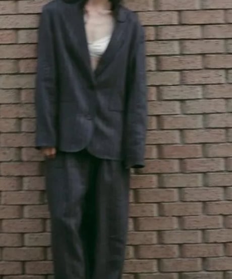 anuke アンヌーク Linen Tuck Pants 62610706 本州送料無料！3月中旬～4月中旬発送予定